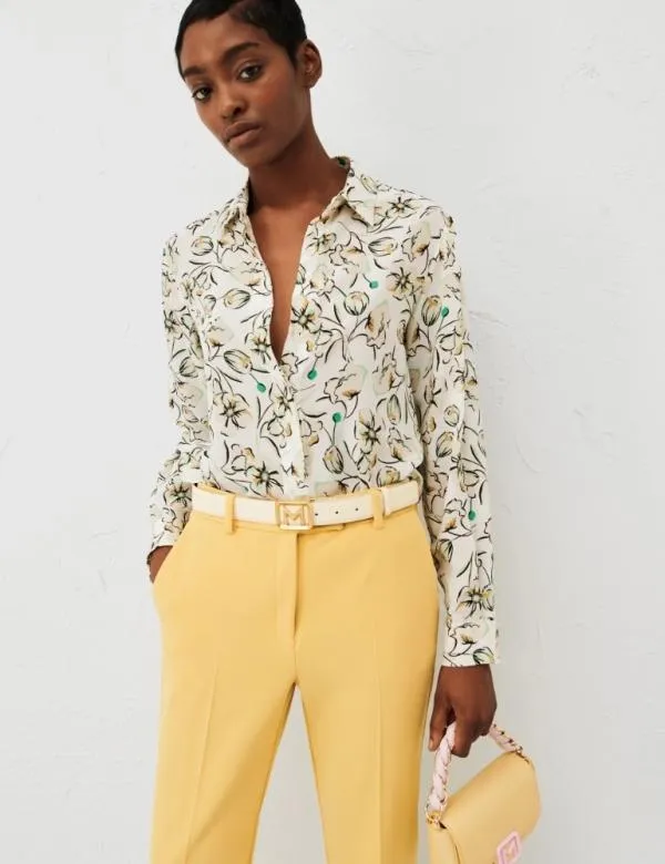 Marella Shirts Women Patterned Shirt Green