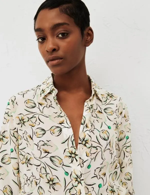 Marella Shirts Women Patterned Shirt Green
