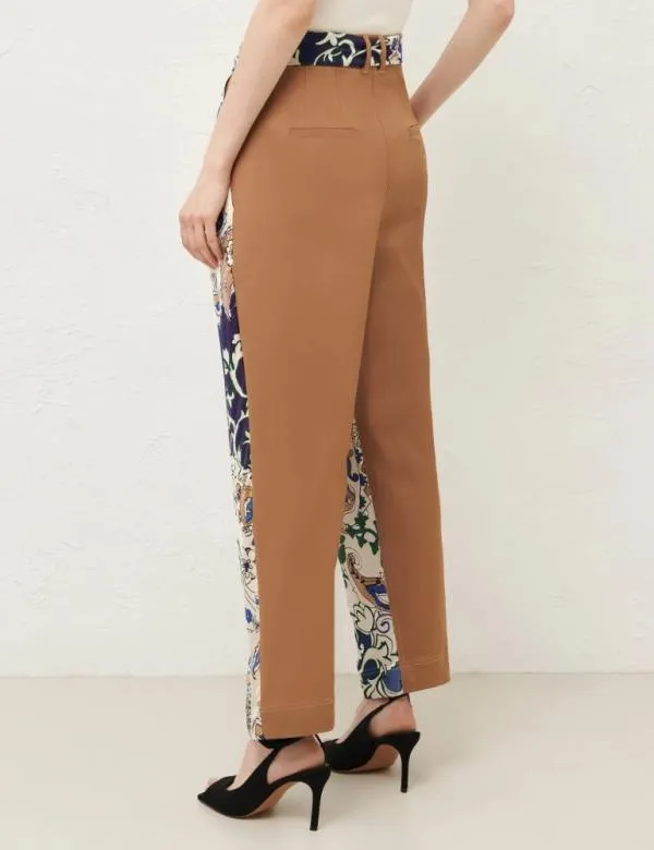 Marella Trousers Women Belted Trousers Green