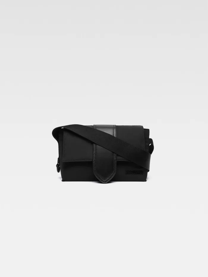 Men Bags JACQUEMUS The Small Bambino Messenger Bag Black
