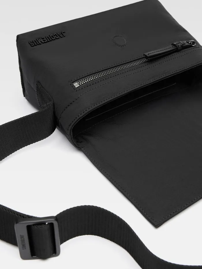 Men Bags JACQUEMUS The Small Bambino Messenger Bag Black Men Bags JACQUEMUS The Small Bambino Messenger Bag Black