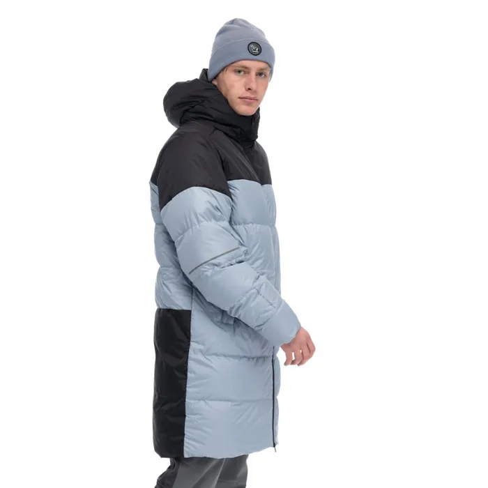 Men Bergans Of Norway Coats And Parkas Oslo Urban Down Parka Husky Blue Black