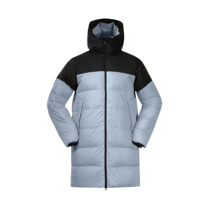 Men Bergans Of Norway Coats And Parkas Oslo Urban Down Parka Husky Blue Black
