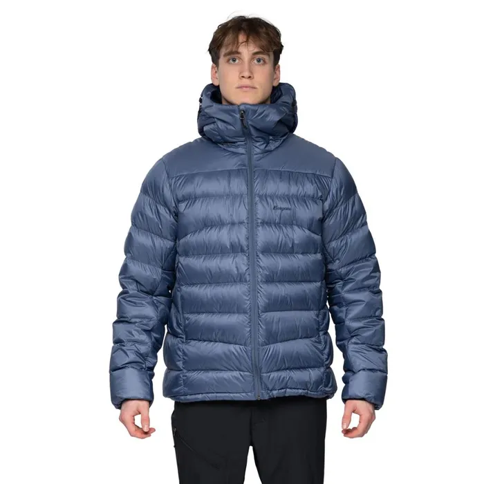 Men Bergans Of Norway Down Jackets Vaagaa Allround Down Jacket Granite Blue