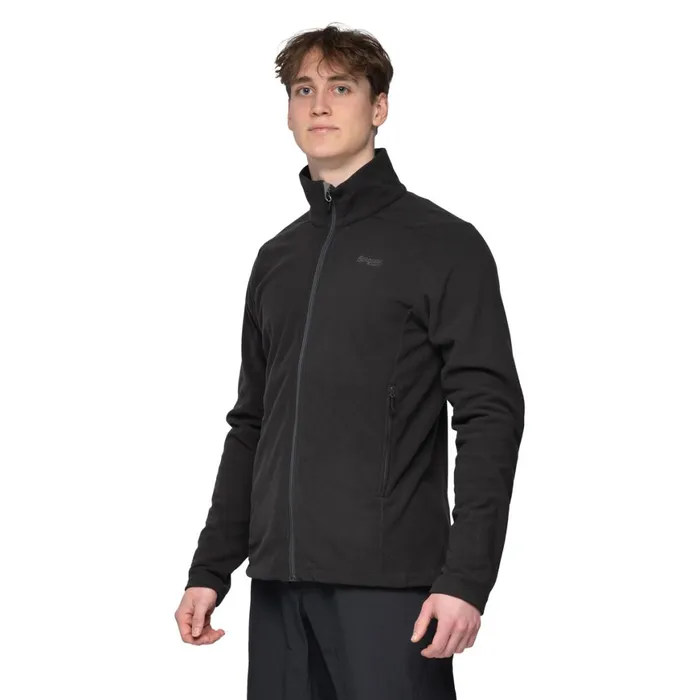 Men Bergans Of Norway Fleece Finnsnes Fleece Jacket Black