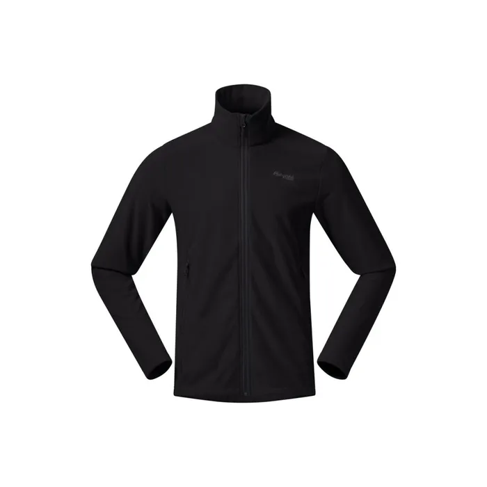 Men Bergans Of Norway Fleece Finnsnes Fleece Jacket Black