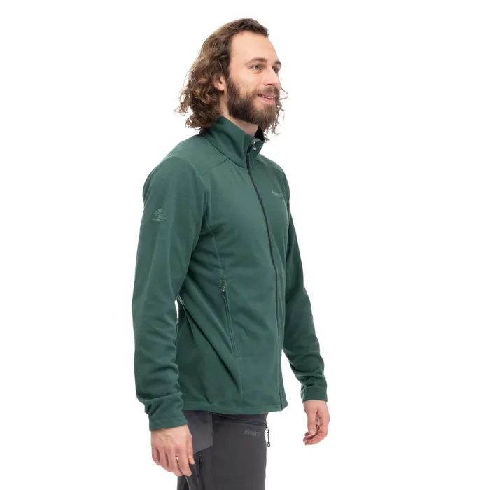 Men Bergans Of Norway Fleece Finnsnes Fleece Jacket Duke Green
