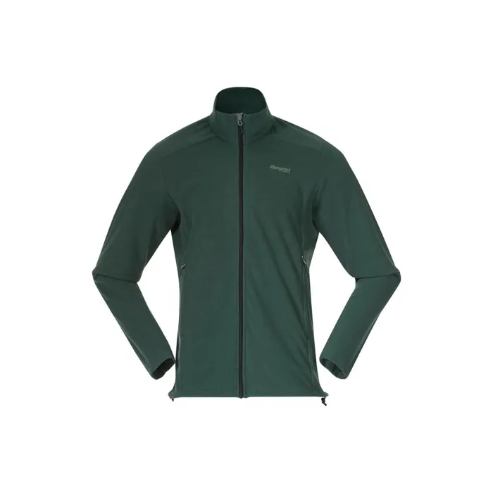 Men Bergans Of Norway Fleece Finnsnes Fleece Jacket Duke Green