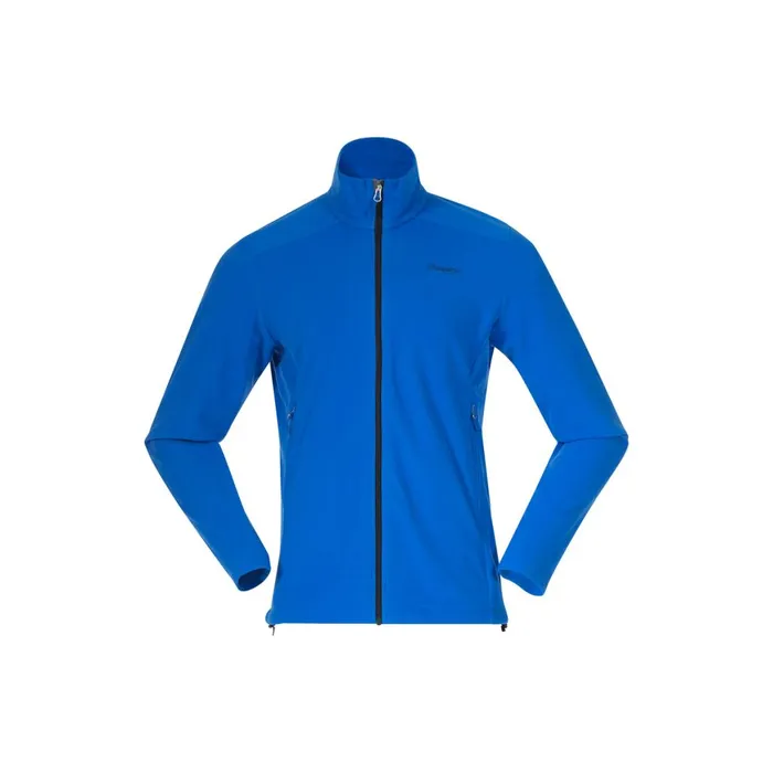 Men Bergans Of Norway Fleece Finnsnes Fleece Jacket Space Blue