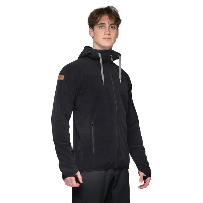 Men Bergans Of Norway Fleece Hareid Fleece Jacket Black
