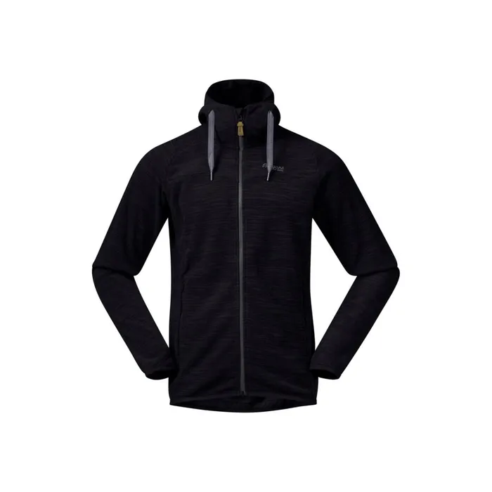 Men Bergans Of Norway Fleece Hareid Fleece Jacket Black