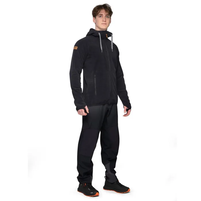 Men Bergans Of Norway Fleece Hareid Fleece Jacket Black
