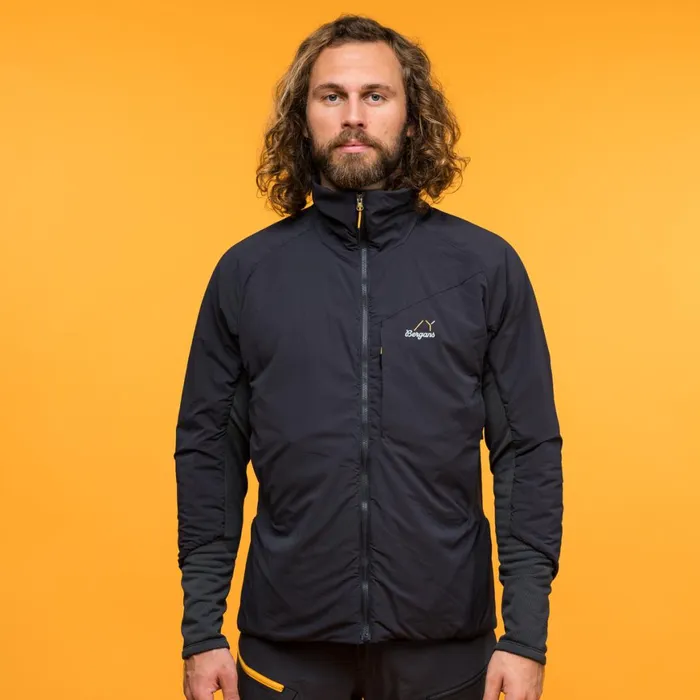 Men Bergans Of Norway Insulated Jackets Y Mountainline Light Insulated Air Jacket Dark Shadow Grey Men Bergans Of Norway Insulated Jackets Y Mountainline Light Insulated Air Jacket Dark Shadow Grey