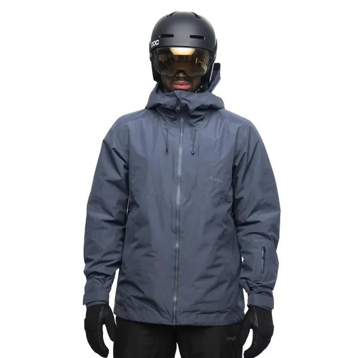 Men Bergans Of Norway Ski Jackets Stranda V2 Insulated Jacket Ebony Blue