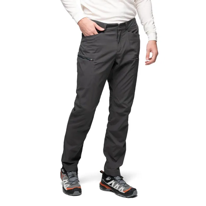 Men Bergans Of Norway Softshell Pants Utne V5 Pants Solid Charcoal