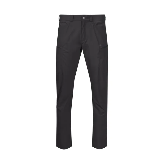 Men Bergans Of Norway Softshell Pants Utne V5 Pants Solid Charcoal