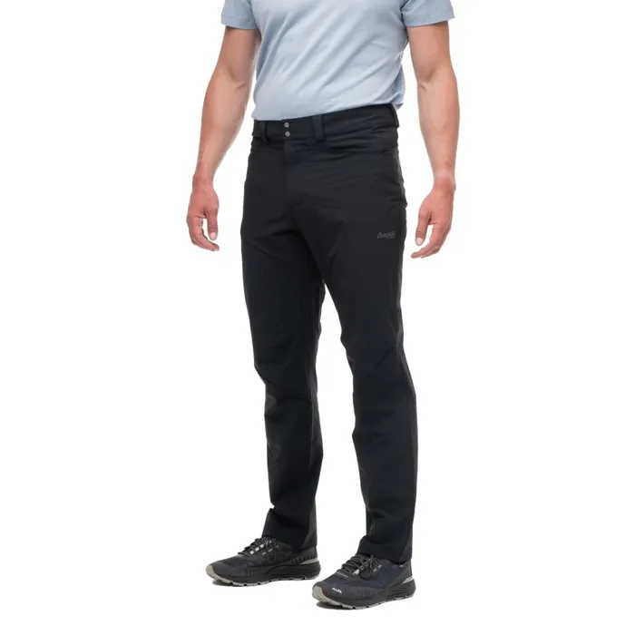 Men Bergans Of Norway Softshell Pants Vandre Light Softshell Pants Black