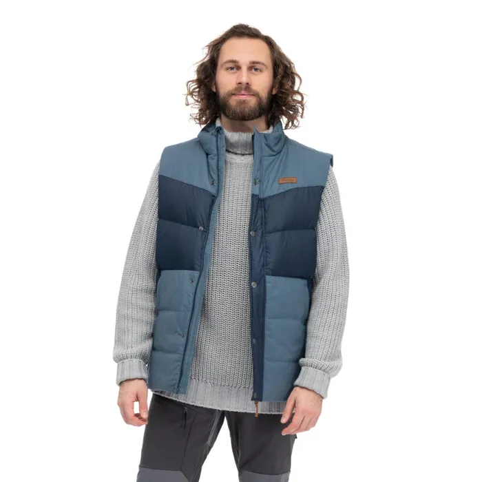 Men Bergans Of Norway Vests Nordmarka Outdoor Down Vest Navy Blue Orion Blue