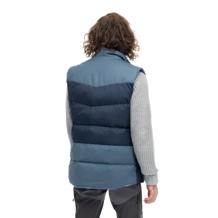 Men Bergans Of Norway Vests Nordmarka Outdoor Down Vest Navy Blue Orion Blue