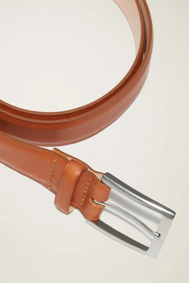 Men Bonobos Belts Men039s Leather Dress Belt Light Brown