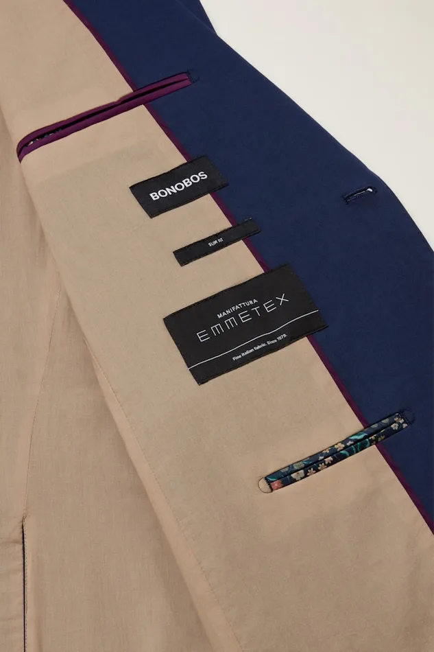 Men Bonobos Blazers and Sport Coats Italian Stretch Cotton Suit Jacket Royal Blue Men Bonobos Blazers and Sport Coats Italian Stretch Cotton Suit Jacket Royal Blue