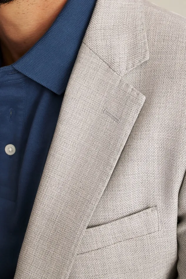 Men Bonobos Blazers and Sport Coats Unconstructed Italian Wool Blazer Light Grey Men Bonobos Blazers and Sport Coats Unconstructed Italian Wool Blazer Light Grey