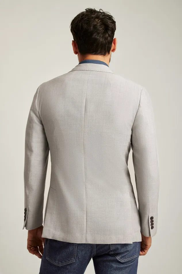 Men Bonobos Blazers and Sport Coats Unconstructed Italian Wool Blazer Light Grey Men Bonobos Blazers and Sport Coats Unconstructed Italian Wool Blazer Light Grey