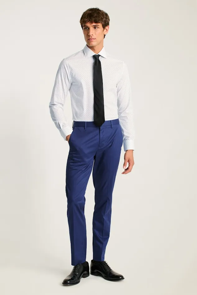 Men Bonobos Business Casual Shirts Sophisticated and Comfy Bonobos Jetsetter Stretch Dress Shirt White Pembrooke Geo