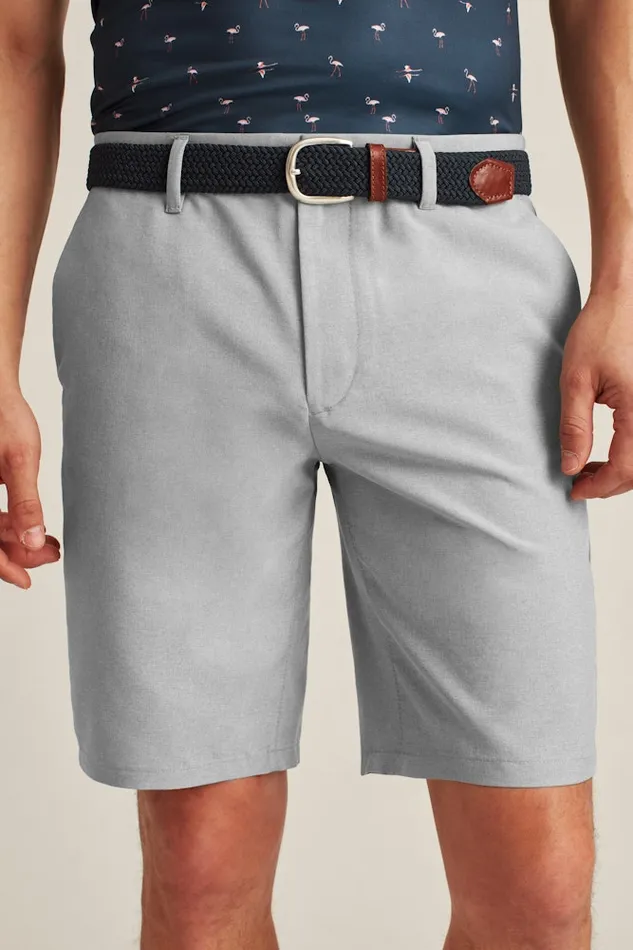 Men Bonobos Casual Shorts Breathable and Versatile Bonobos Performance Link Golf Shorts Heather Grey