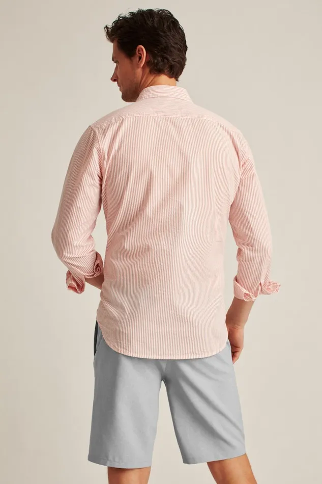 Men Bonobos Casual Shorts Breathable and Versatile Bonobos Performance Link Golf Shorts Heather Grey