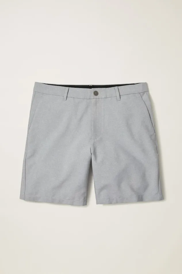 Men Bonobos Casual Shorts Breathable and Versatile Bonobos Performance Link Golf Shorts Heather Grey