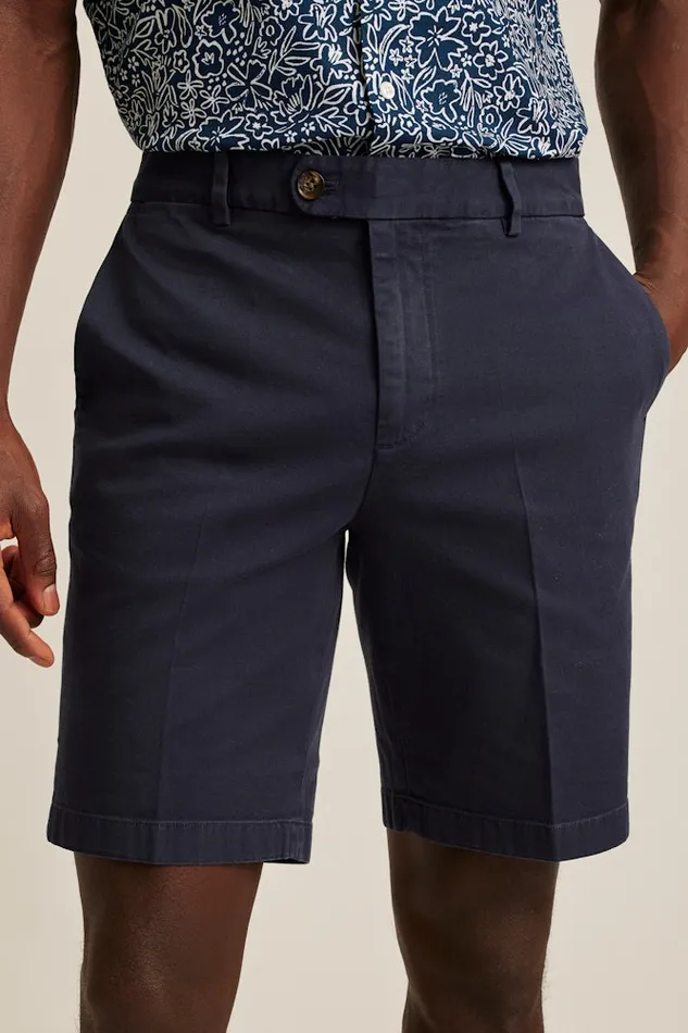 Men Bonobos Chino Shorts Italian Stretch Chino Shorts Maritime Blue