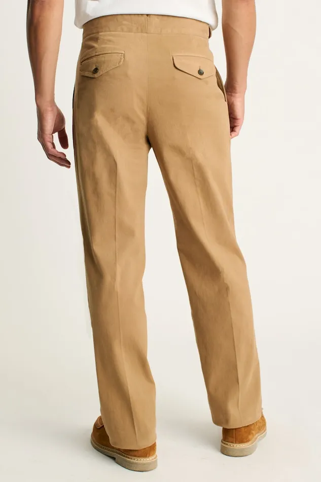 Men Bonobos Dress Pants Italian Gurkha Trouser Tiger Tan Cotton Men Bonobos Dress Pants Italian Gurkha Trouser Tiger Tan Cotton