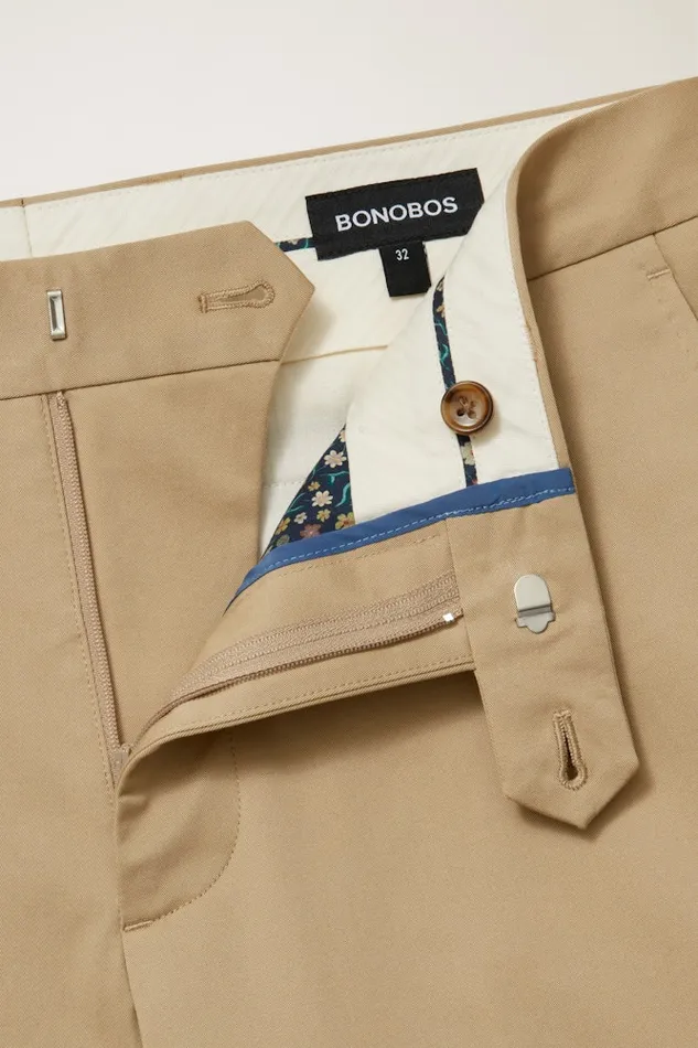 Men Bonobos Dress Pants Jetsetter Italian Cotton Dress Pant British Khaki