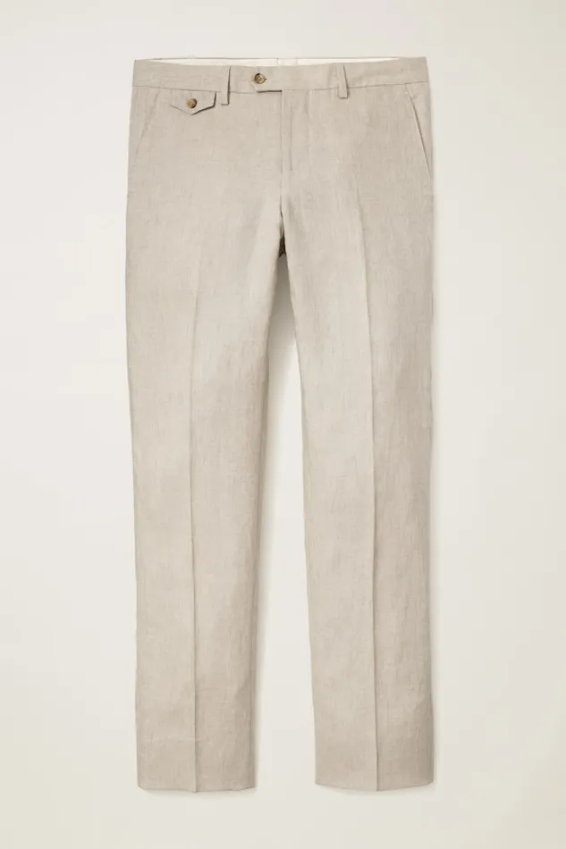 Men Bonobos Dress Pants Jetsetter Italian Linen Dress Pant Stone Beige