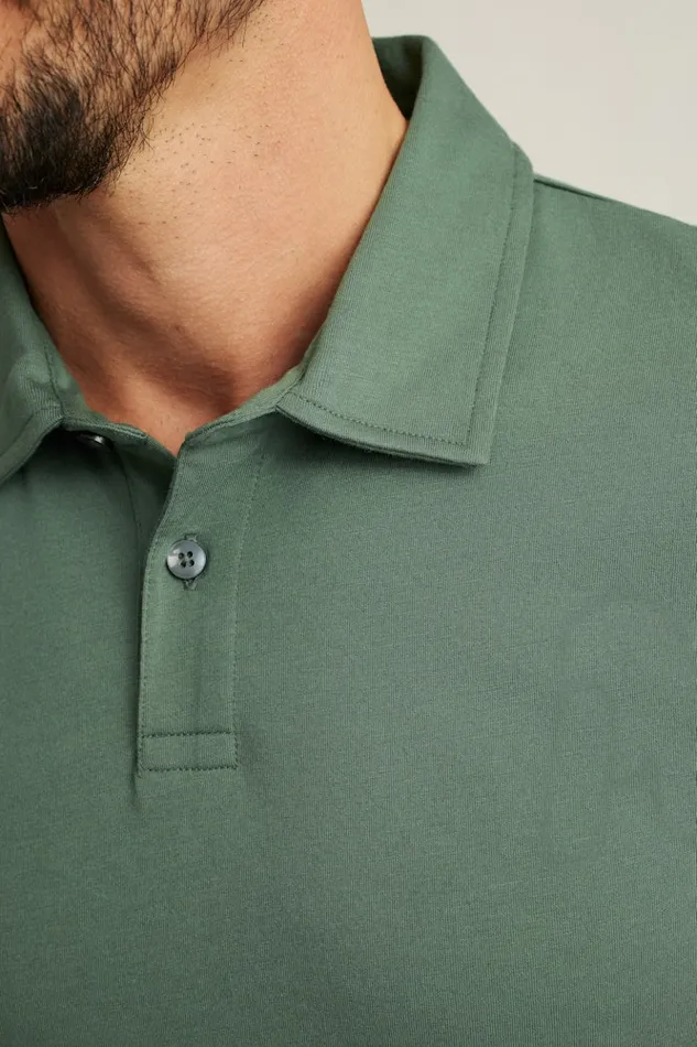 Men Bonobos Golf Polos and Tops Jetsetter Performance Polo Deep Sage Green Men Bonobos Golf Polos and Tops Jetsetter Performance Polo Deep Sage Green