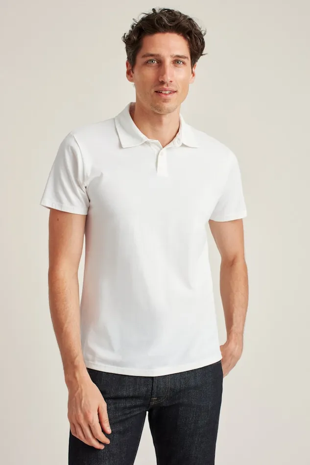 Men Bonobos Golf Polos and Tops Jetsetter Performance Polo White Men Bonobos Golf Polos and Tops Jetsetter Performance Polo White