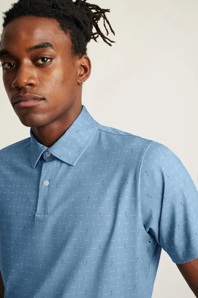 Men Bonobos Golf Polos and Tops The Performance Golf Polo Shirt Solid and Striped Blue Broken Tee Geo Men Bonobos Golf Polos and Tops The Performance Golf Polo Shirt Solid and Striped Blue Broken Tee Geo