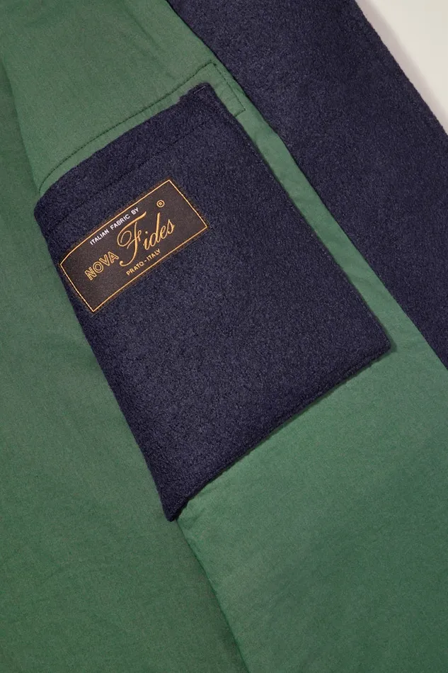 Men Bonobos Jackets and Coats Italian Brushed Wool Chore Jacket Navy Blue Men Bonobos Jackets and Coats Italian Brushed Wool Chore Jacket Navy Blue