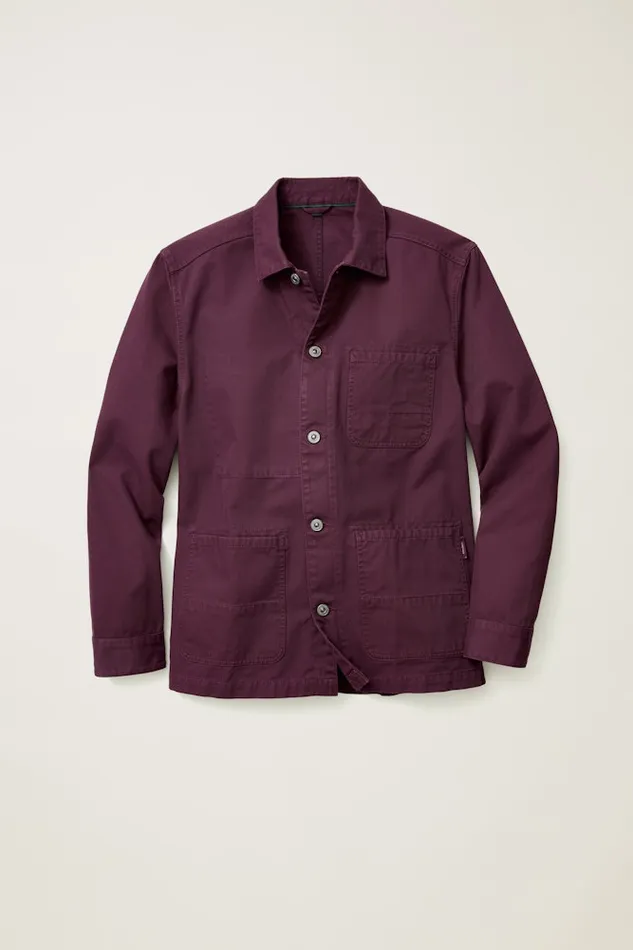 Men Bonobos Jackets and Coats Refined Men039s Shirt Jacket Shop The Beau Chore Jacket Deep Port Men Bonobos Jackets and Coats Refined Men039s Shirt Jacket Shop The Beau Chore Jacket Deep Port
