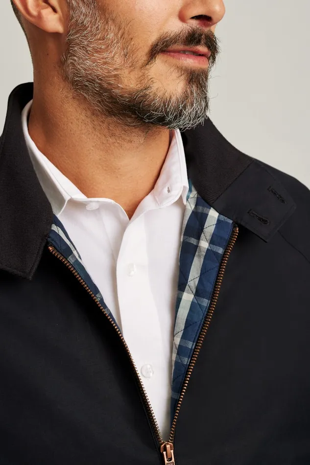 Men Bonobos Jackets and Coats The Harrington Jacket Jet Black
