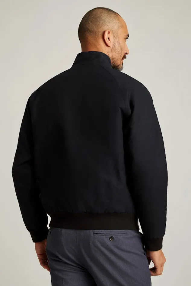 Men Bonobos Jackets and Coats The Harrington Jacket Jet Black