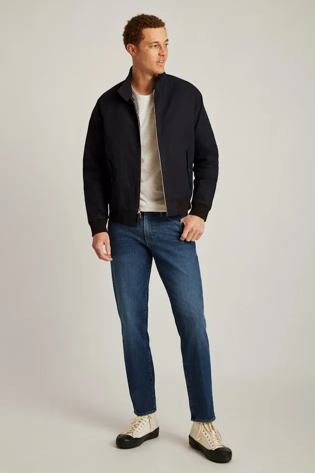 Men Bonobos Jackets and Coats The Harrington Jacket Jet Black