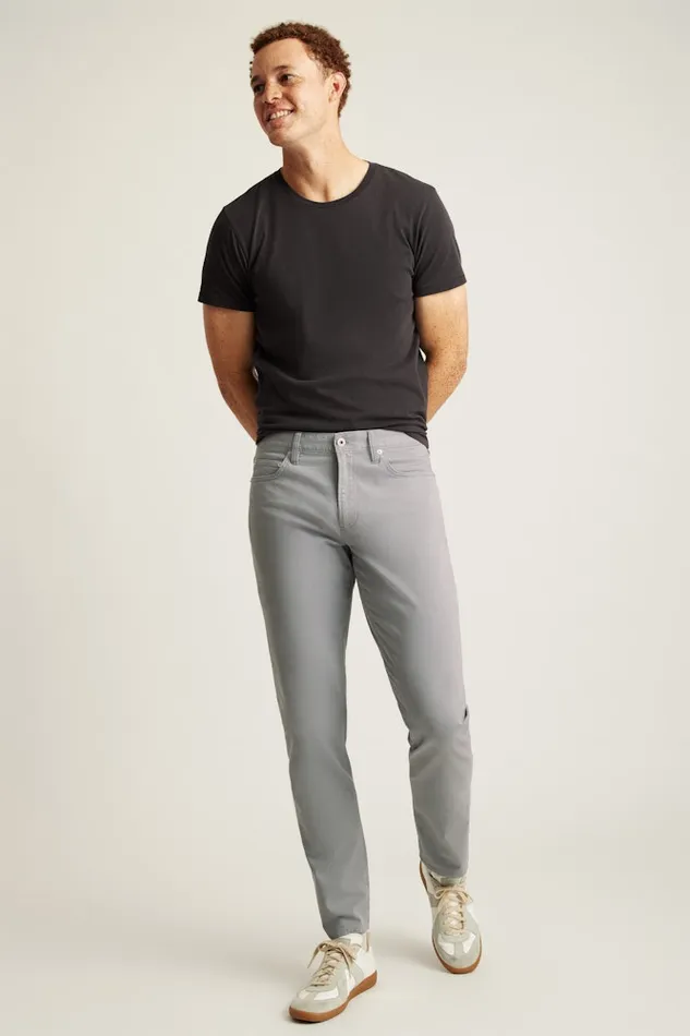 Men Bonobos Jeans Italian Brushed 5Pocket Pants Monument Grey