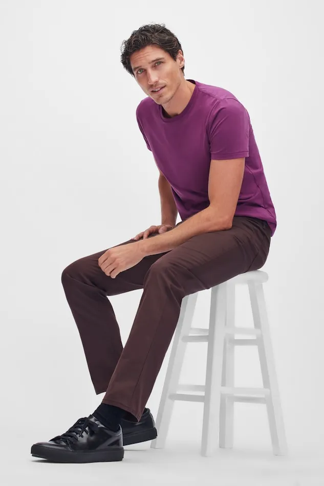 Men Bonobos Joggers and Athleisure Men039s Tech 5Pocket Pants Earth Brown