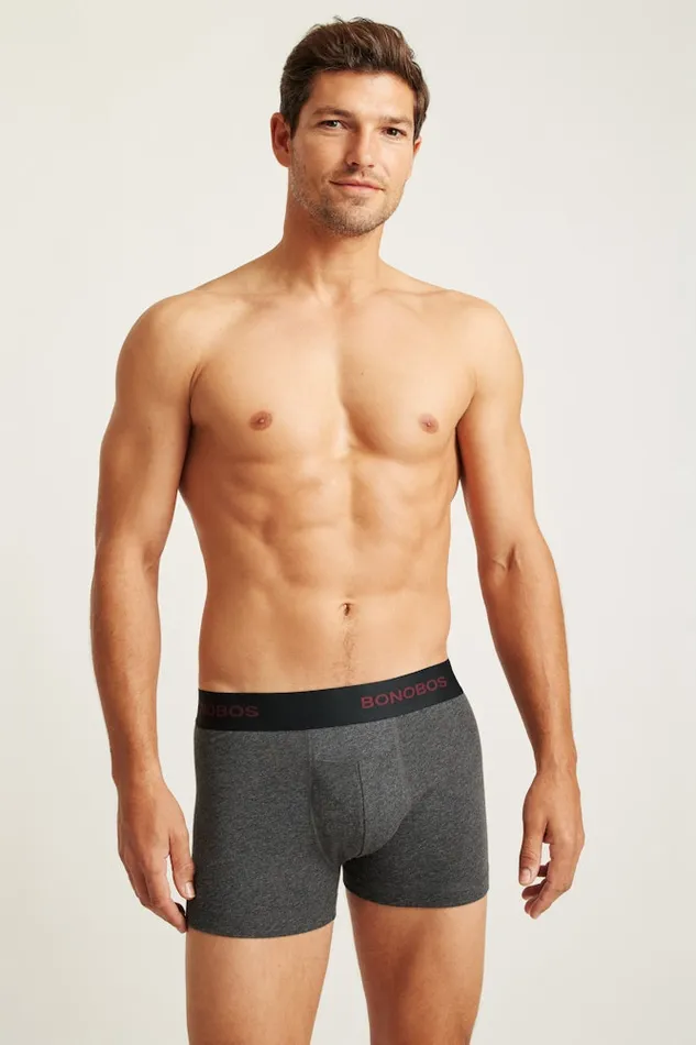 Men Bonobos Socks and Underwear Men039s Underwear Charcoal Heather