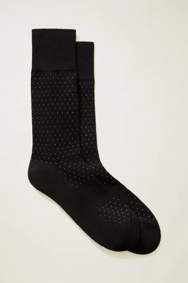 Men Bonobos Socks and Underwear Soft and Comfortable Bonobos Everyday Dress Socks Black Pin Dot Men Bonobos Socks and Underwear Soft and Comfortable Bonobos Everyday Dress Socks Black Pin Dot