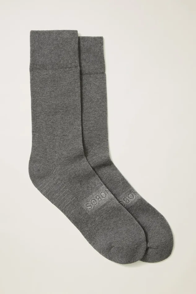 Men Bonobos Socks and Underwear Soft and Comfortable Bonobos Everyday Dress Socks Heather Charcoal