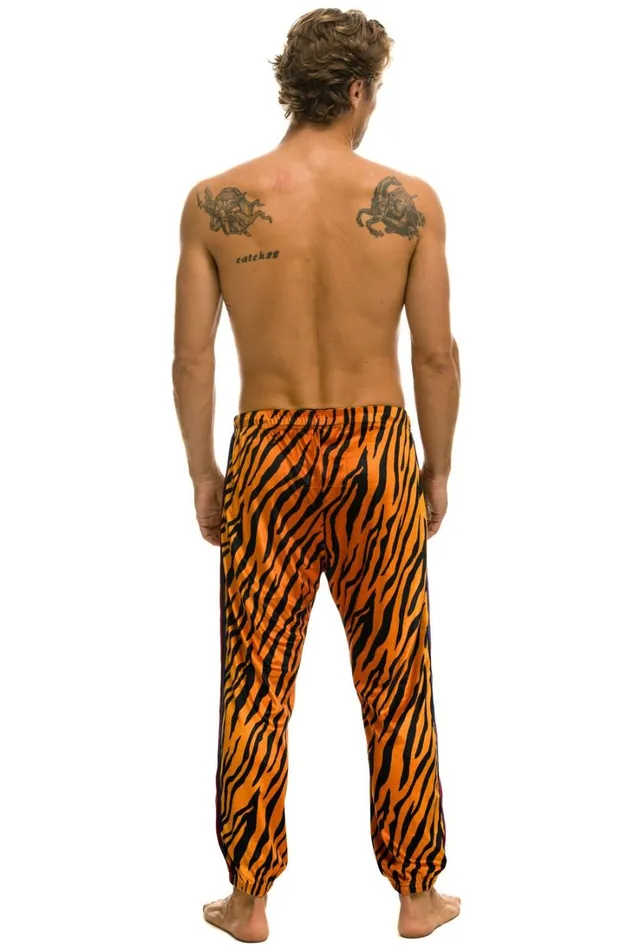 Men Bottoms Aviator Nation CLASSIC VELVET SWEATPANTS 8211 TIGER Men Bottoms Aviator Nation CLASSIC VELVET SWEATPANTS 8211 TIGER