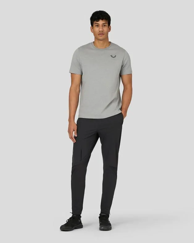 Men Castore Bottoms Flex Elevated Woven Joggers 8211 Black